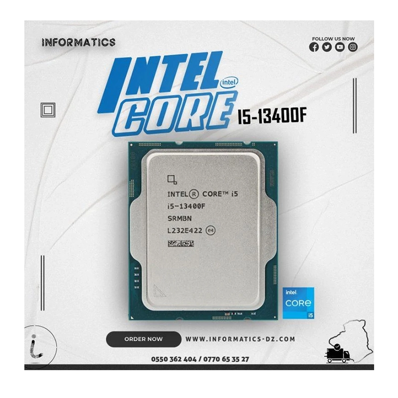 پردازنده مرکزی اینتل مدل Core i512400F Tray (3)